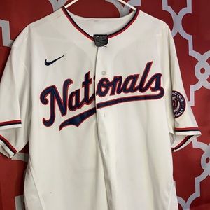 Size:44 Washington Nationals Baseball jersey. Only worn once for maybe 2 hours.